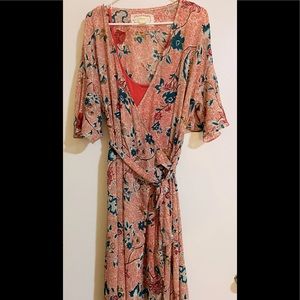 Anthropologie wrap dress
